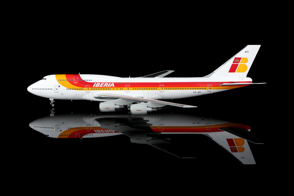 Iberia B747-300 TF-ATI diecast aircraft model