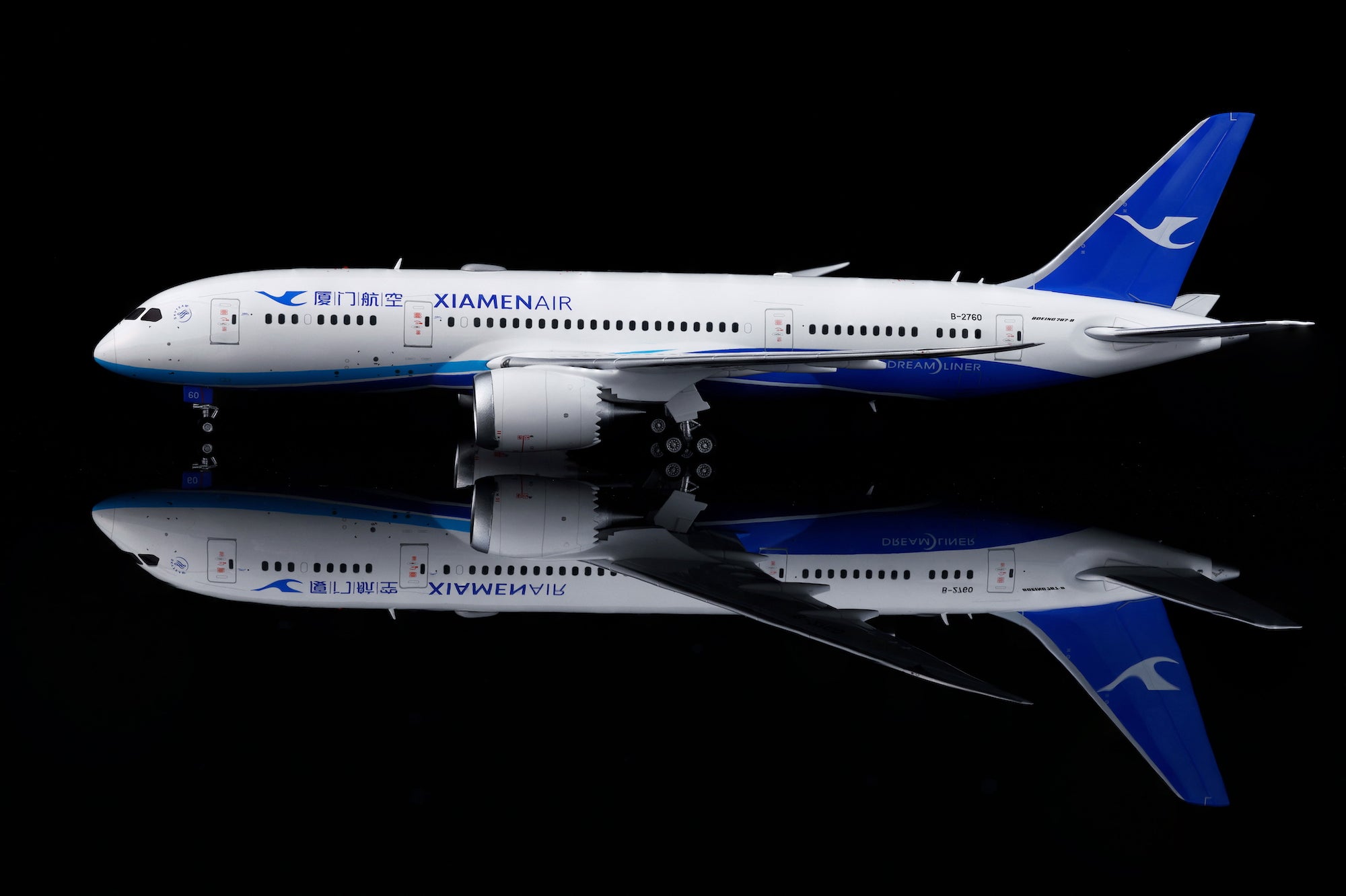 Xiamen Airlines B787-8 B-2760 diecast aircraft model