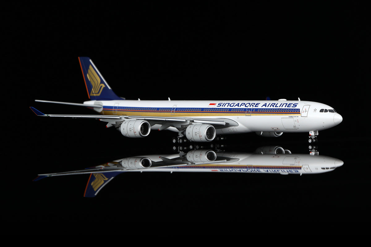 1/400 Singapore Airlines Airbus A340-5009V-SGA A530101F Flaps Down - image 4