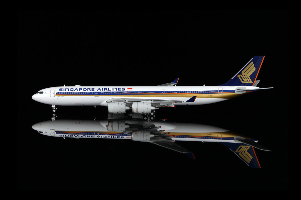 1/400 Singapore Airlines Airbus A340-500 9V-SGB A530102F Flaps Down - image 2