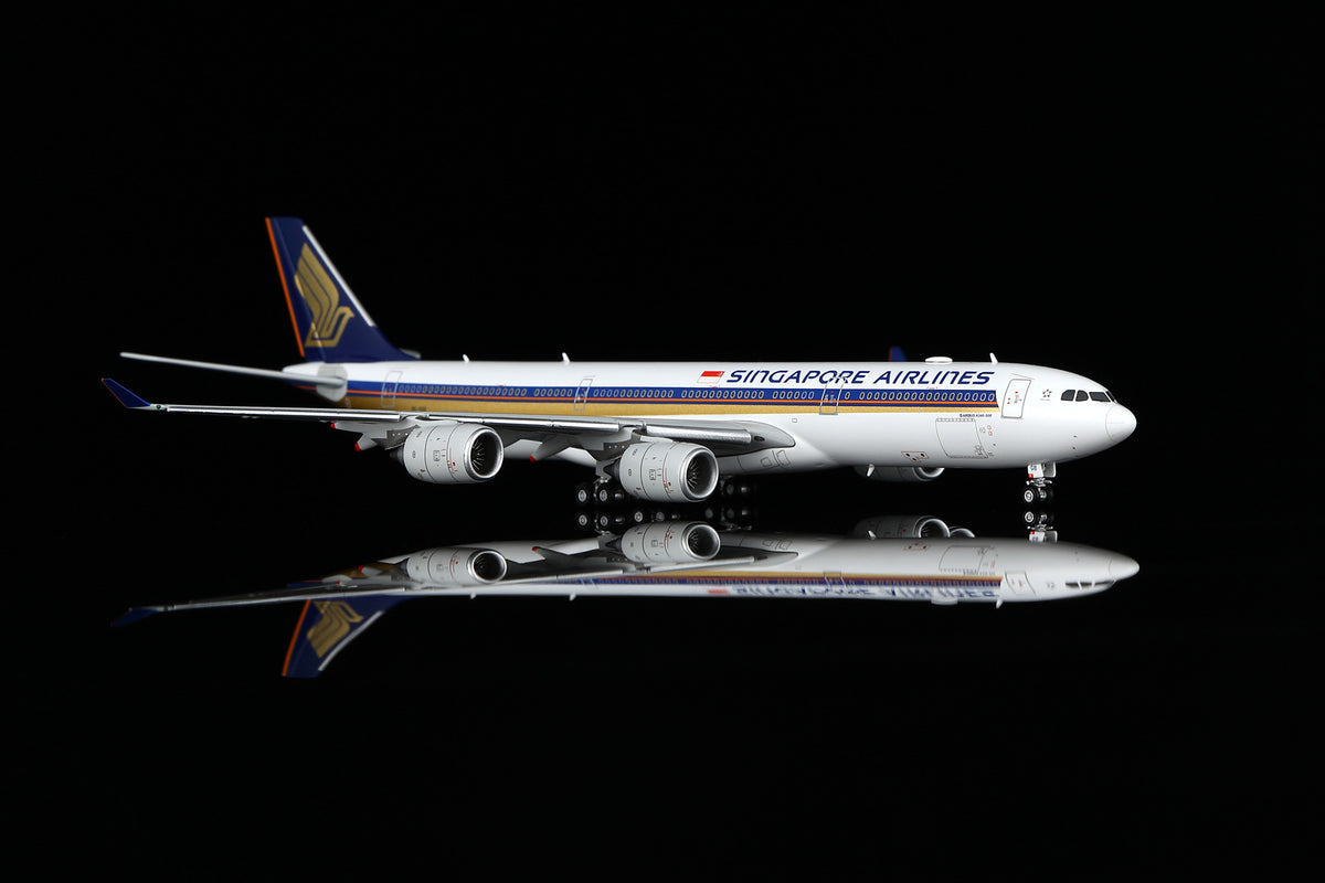 1/400 Singapore Airlines Airbus A340-500 9V-SGB A530102F Flaps Down - image 3