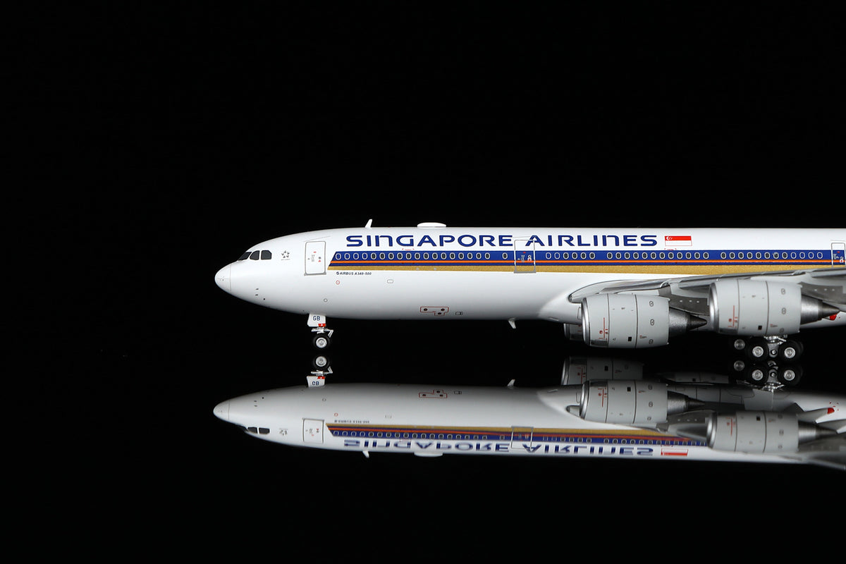 1/400 Singapore Airlines Airbus A340-500 9V-SGB A530102F Flaps Down - image 5