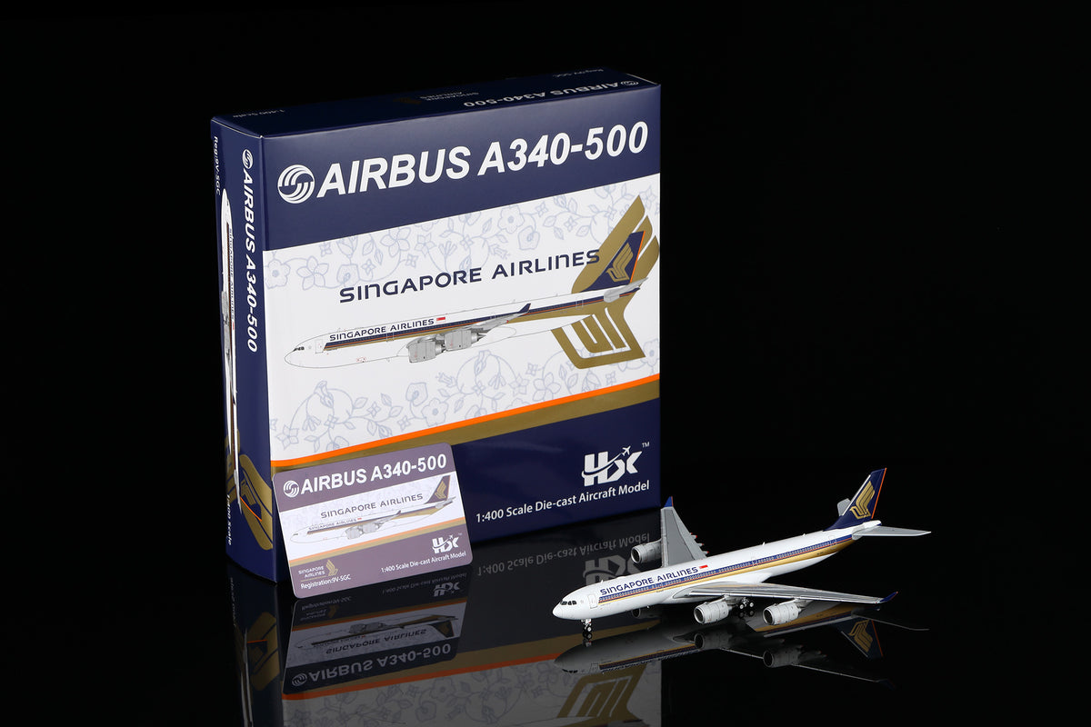 1/400 Singapore Airlines Airbus A340-500 9V-SGC A530103 - image 1