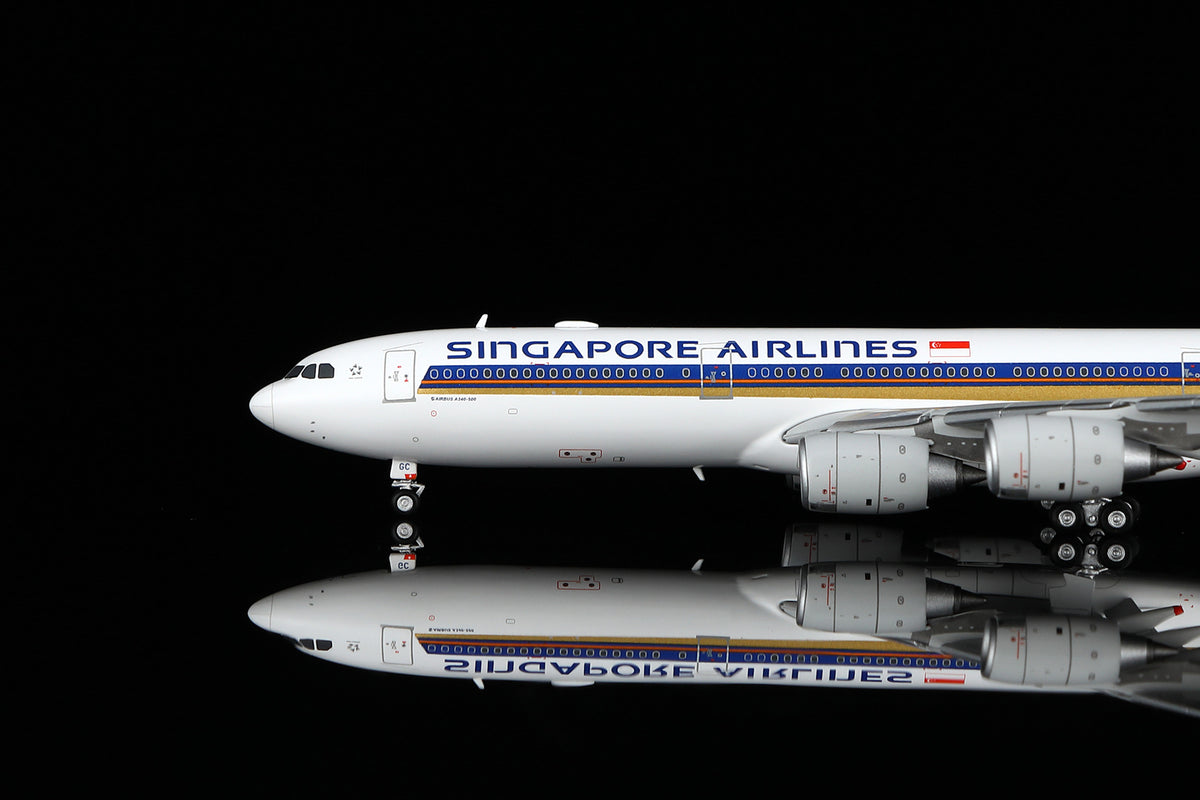 1/400 Singapore Airlines Airbus A340-500 9V-SGC A530103F Flaps Down - image 5
