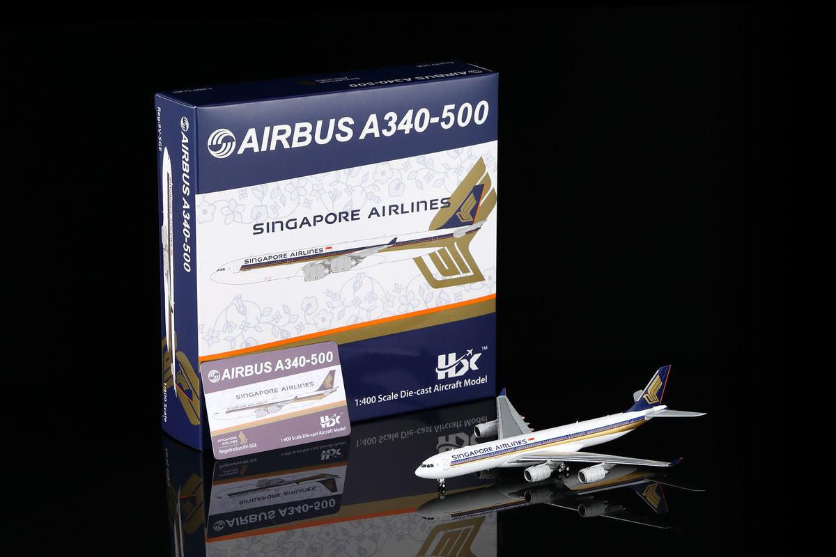 1/400 Singapore Airlines Airbus A340-500 9V-SGE A530105 - image 1