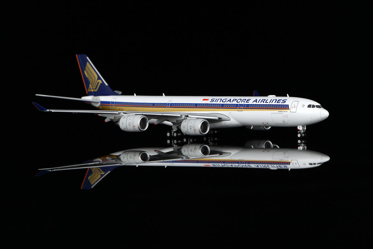 1/400 Singapore Airlines Airbus A340-500 9V-SGE A530105F Flaps Down - image 3