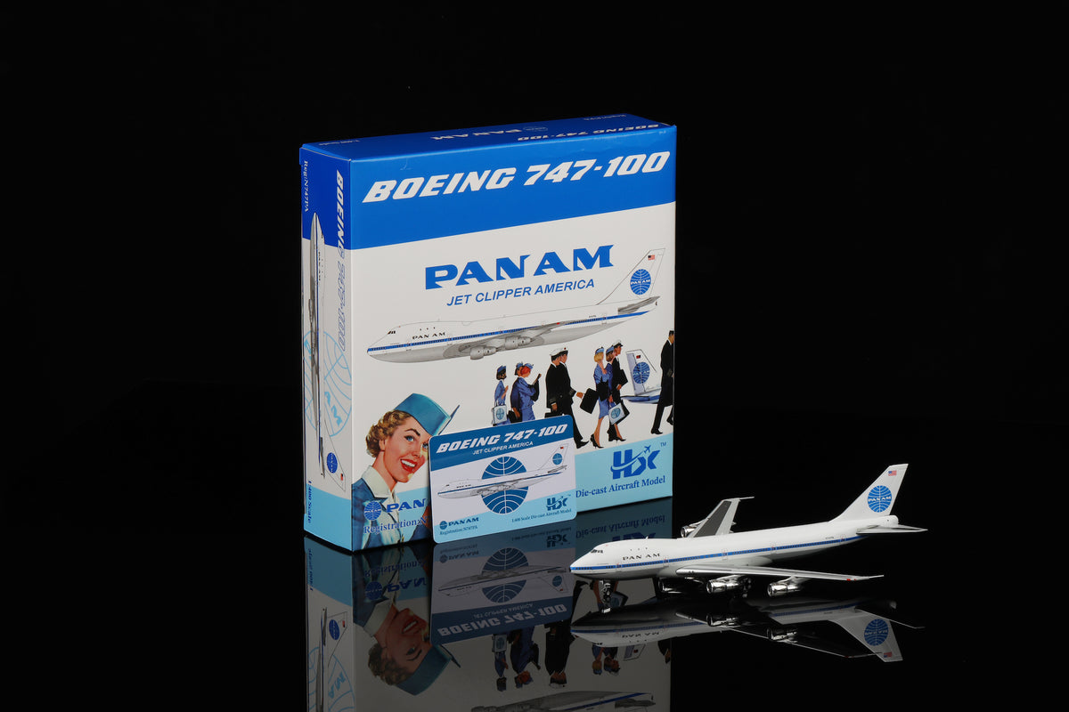 1/400 Pan Am B747-100 "Jet Clipper American" N747PA B551401P - image 1