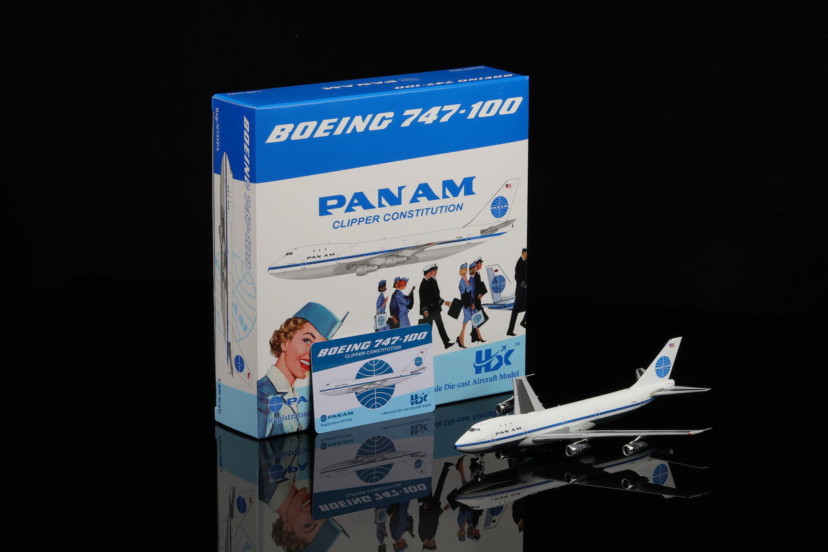 1/400 Pan Am B747-100 "Clipper Constitution" N735PA B551402P - image 1