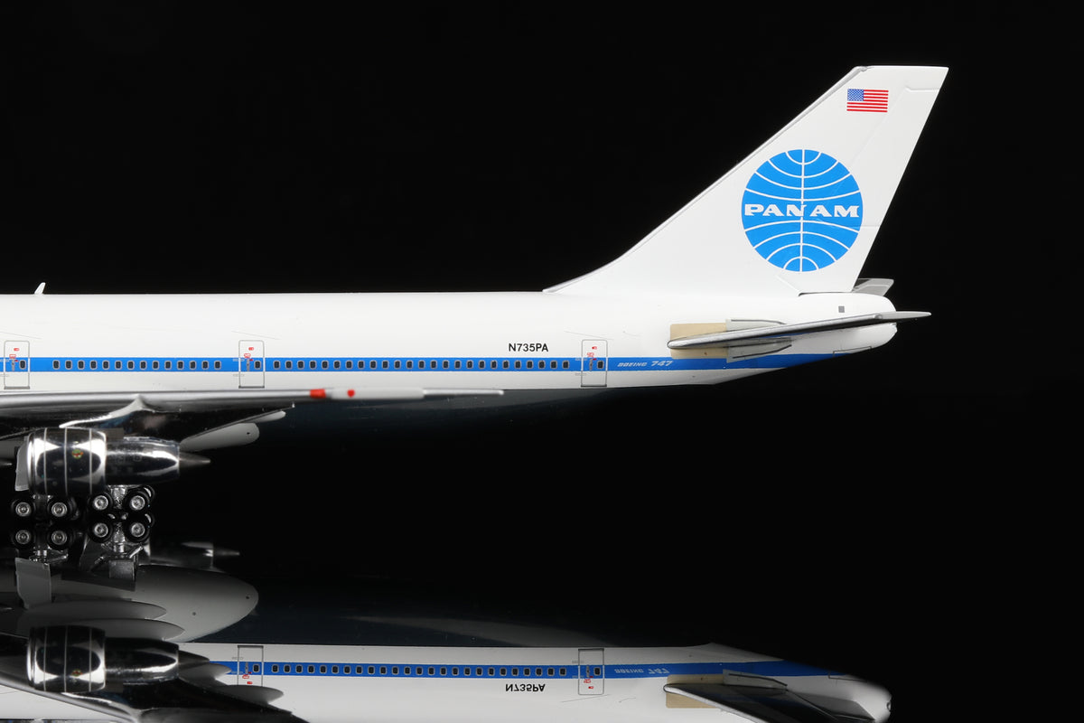1/400 Pan Am B747-100 "Clipper Constitution" N735PA B551402P - image 5