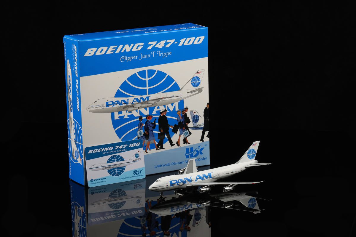 1/400 Pan Am B747-100 "Clipper JUAN T.TRIPPE" N747PA B551403P - image 1