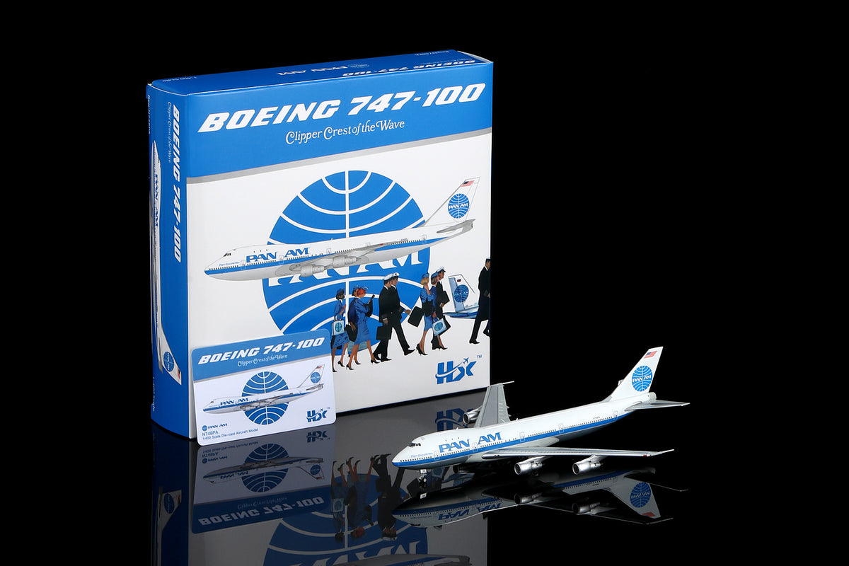 1/400 Pan Am B747-100 "Clipper Crest of the Wave" N748PA B551409P - image 1