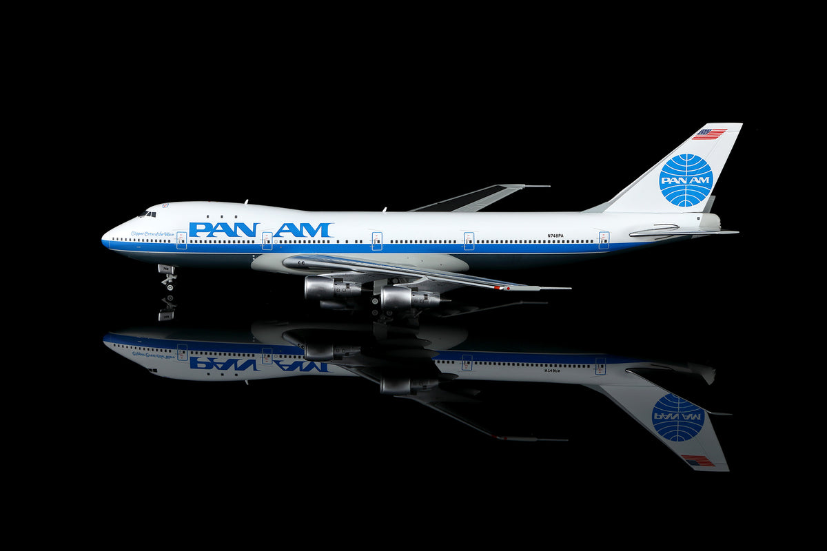 1/400 Pan Am B747-100 "Clipper Crest of the Wave" N748PA B551409P - image 2