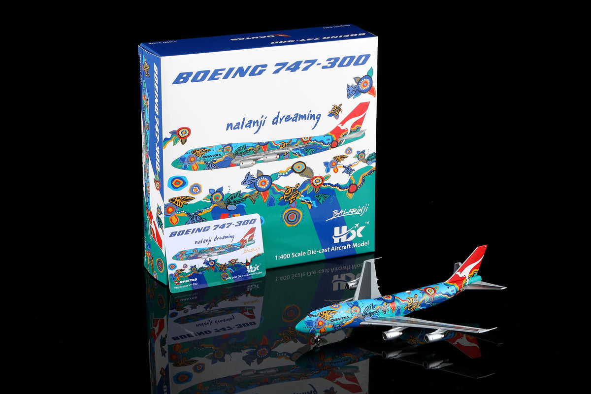 1/400 Qantas B747-300 "Nalanji Dreanming" VH-EBU B606501 - image 1