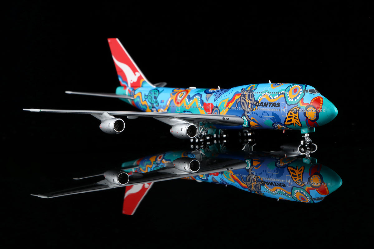 1/400 Qantas B747-300 "Nalanji Dreanming" VH-EBU B606501 - image 6