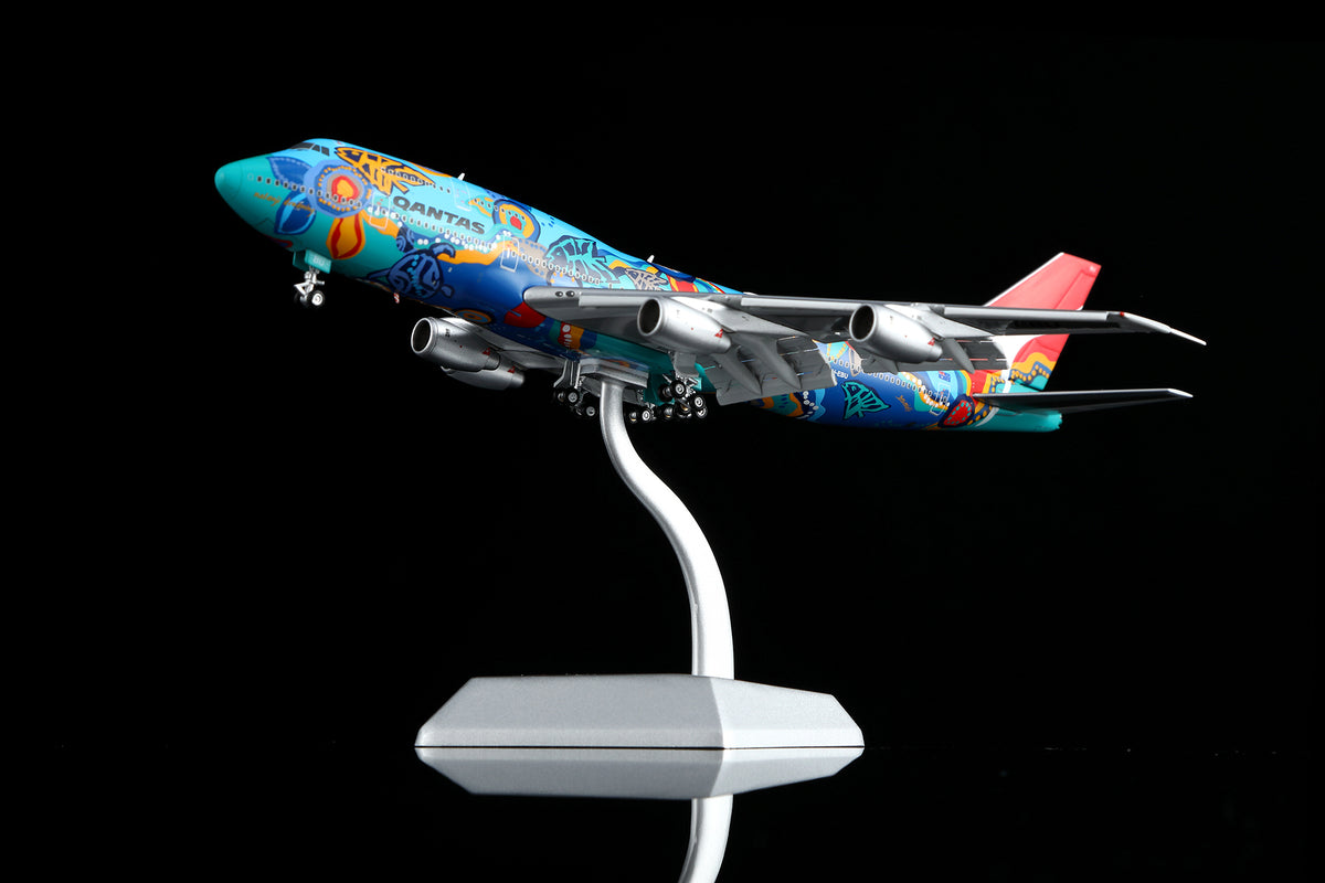 1/400 Qantas B747-300 "Nalanji Dreanming" VH-EBU B606501F Flaps Down - image 7