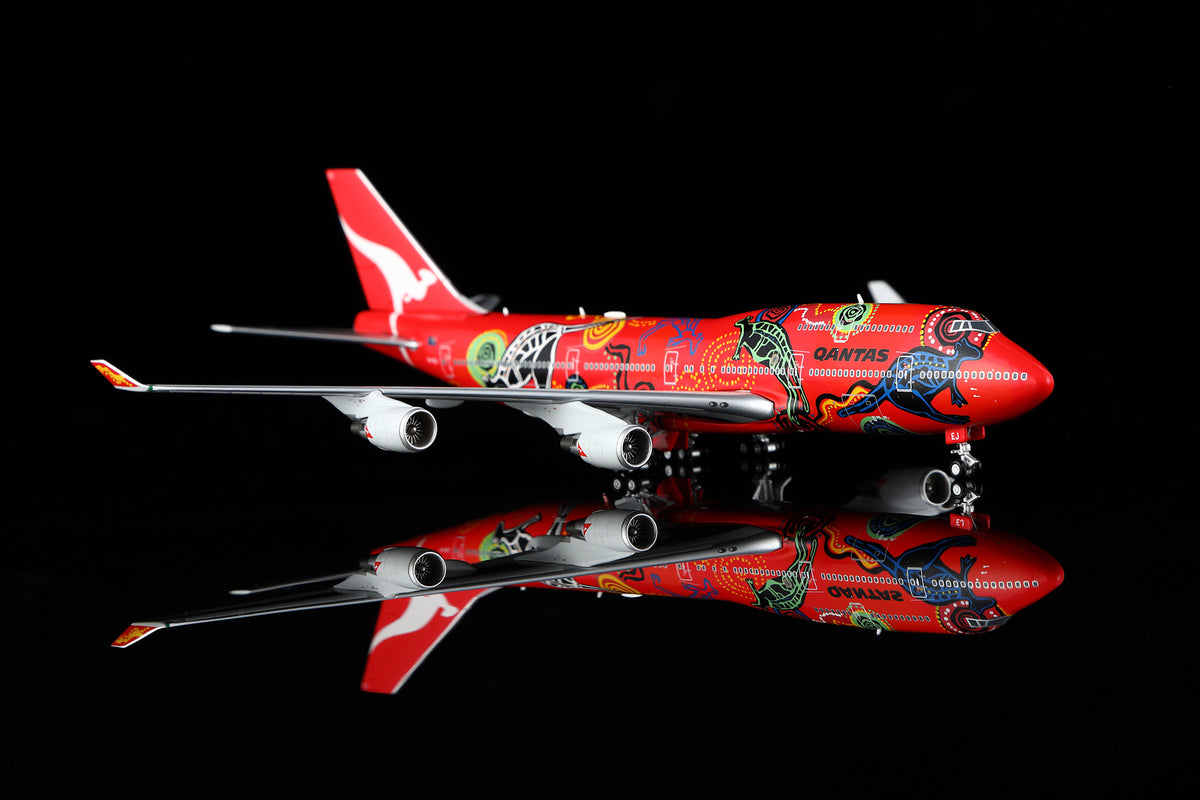 1/400 Qantas B747-400 "Wunala Dreaming" VH-OEJ B616501 - image 6