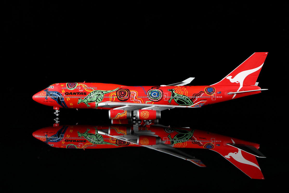 1/400 Qantas B747-400 "Wunala Dreaming" VH-OJB B616502 - image 2