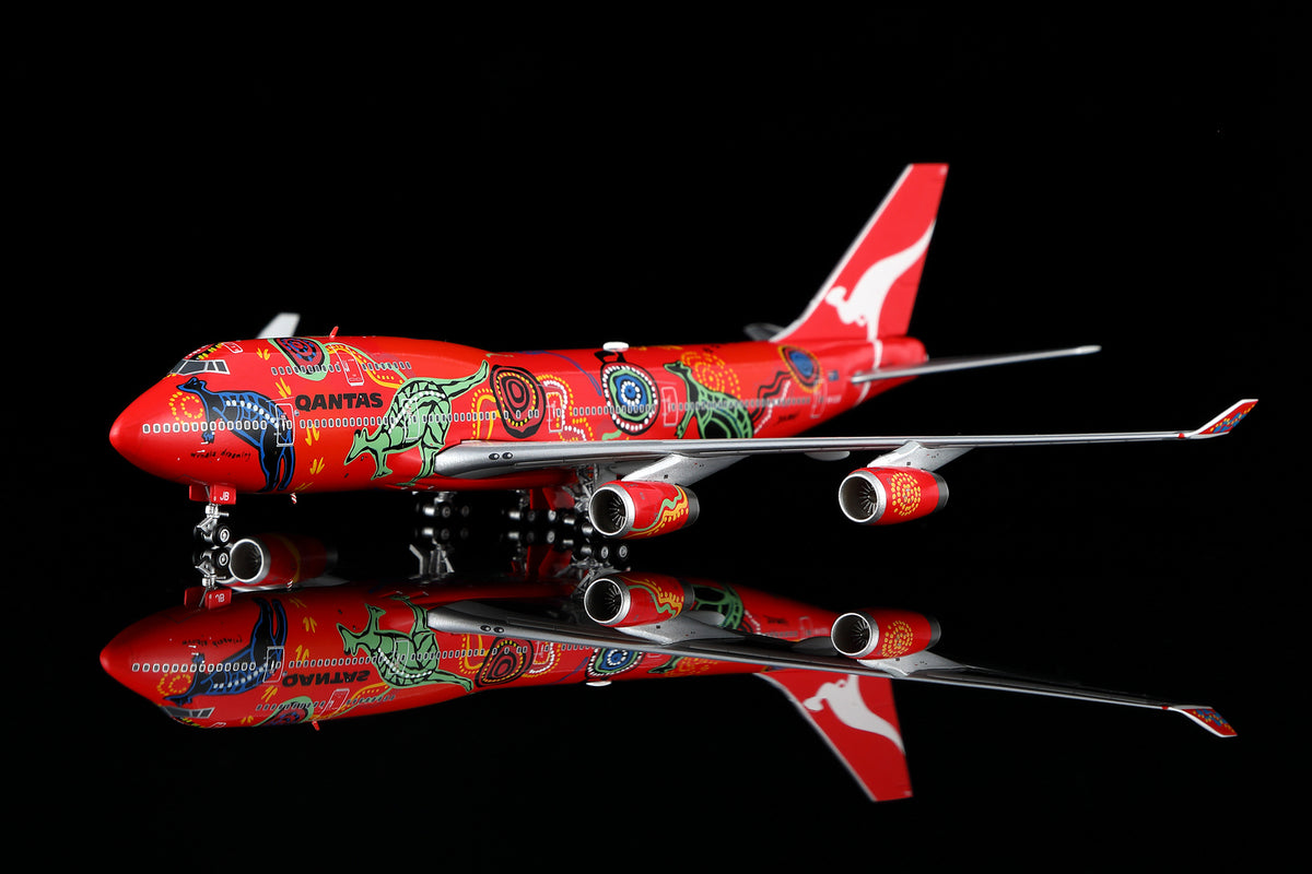 1/400 Qantas B747-400 "Wunala Dreaming" VH-OJB B616502 - image 5