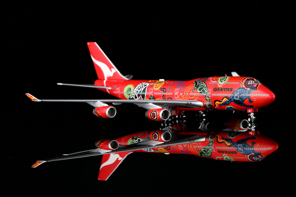 1/400 Qantas B747-400 "Wunala Dreaming" VH-OJB B616502 - image 6