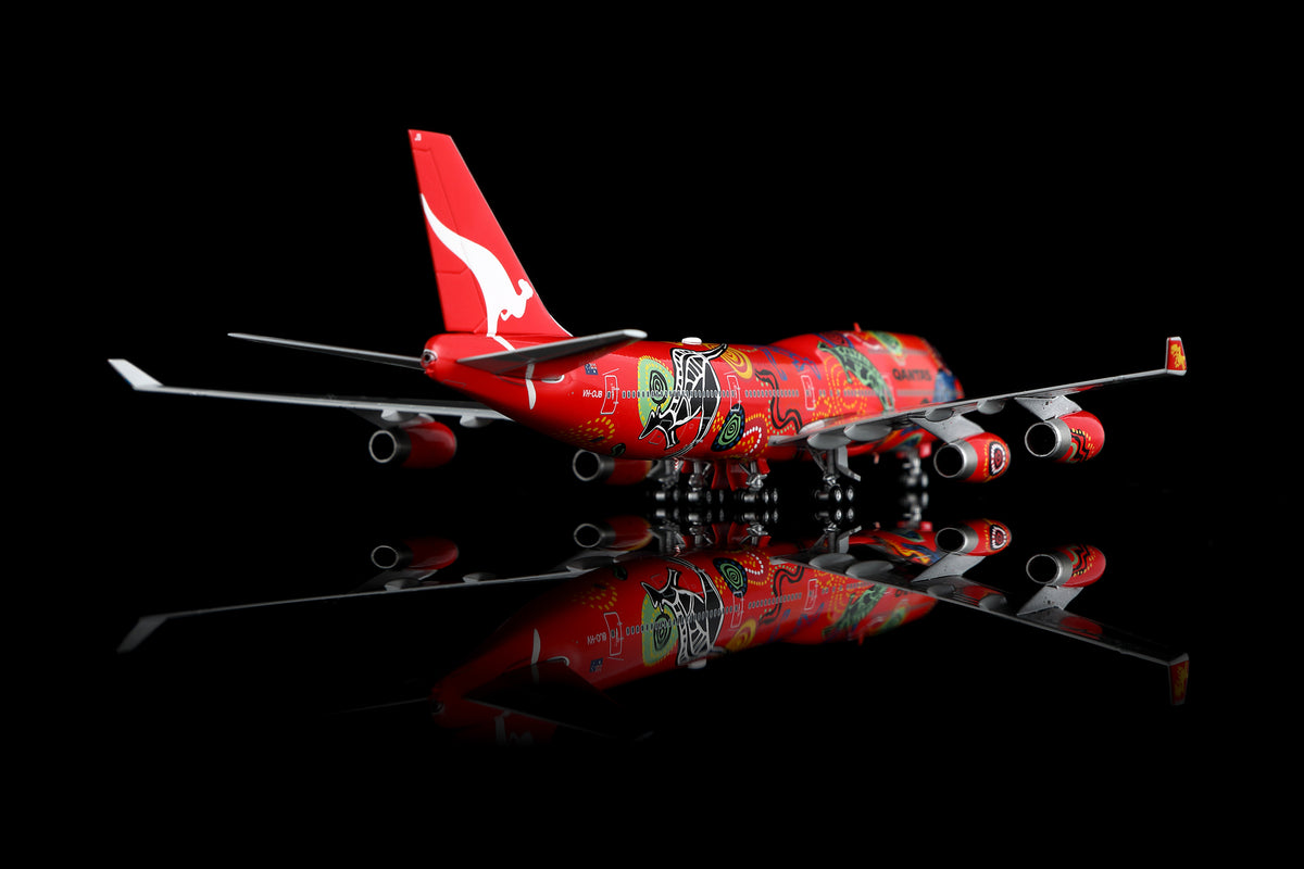 1/400 Qantas B747-400 "Wunala Dreaming" VH-OJB B616502 - image 10