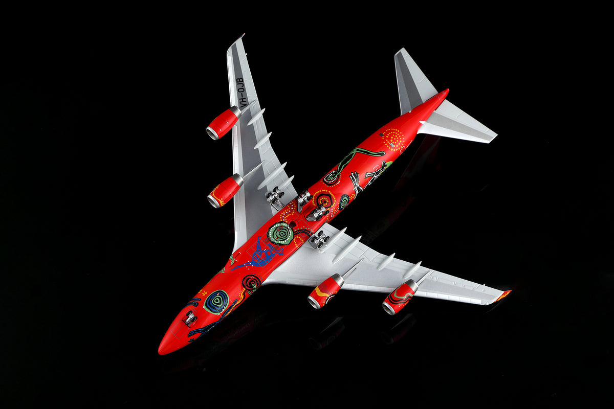 1/400 Qantas B747-400 "Wunala Dreaming" VH-OJB B616502 - image 11