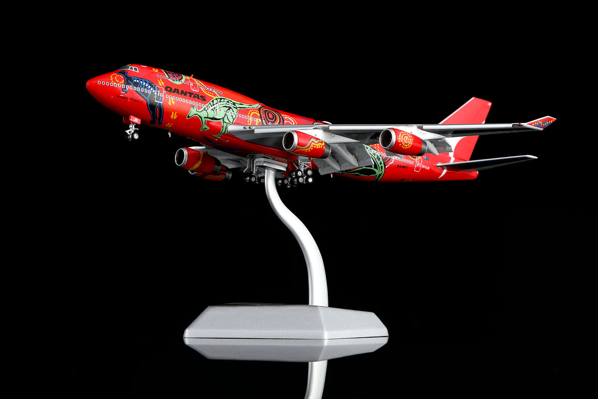 1/400 Qantas B747-400 "Wunala Dreaming" VH-OJB B616502F Flaps Down - image 1