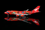 1/400 Qantas B747-400 "Wunala Dreaming" VH-OJB B616502F Flaps Down - image 2