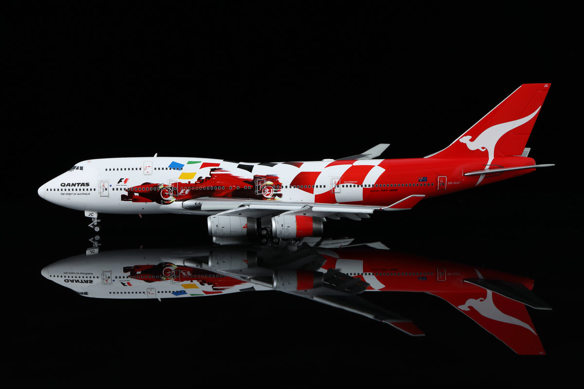 1/400 Qantas Boeing 747-400 VH-OJC "2000 Australian Grand Prix" B616503F Flaps Down - image 2