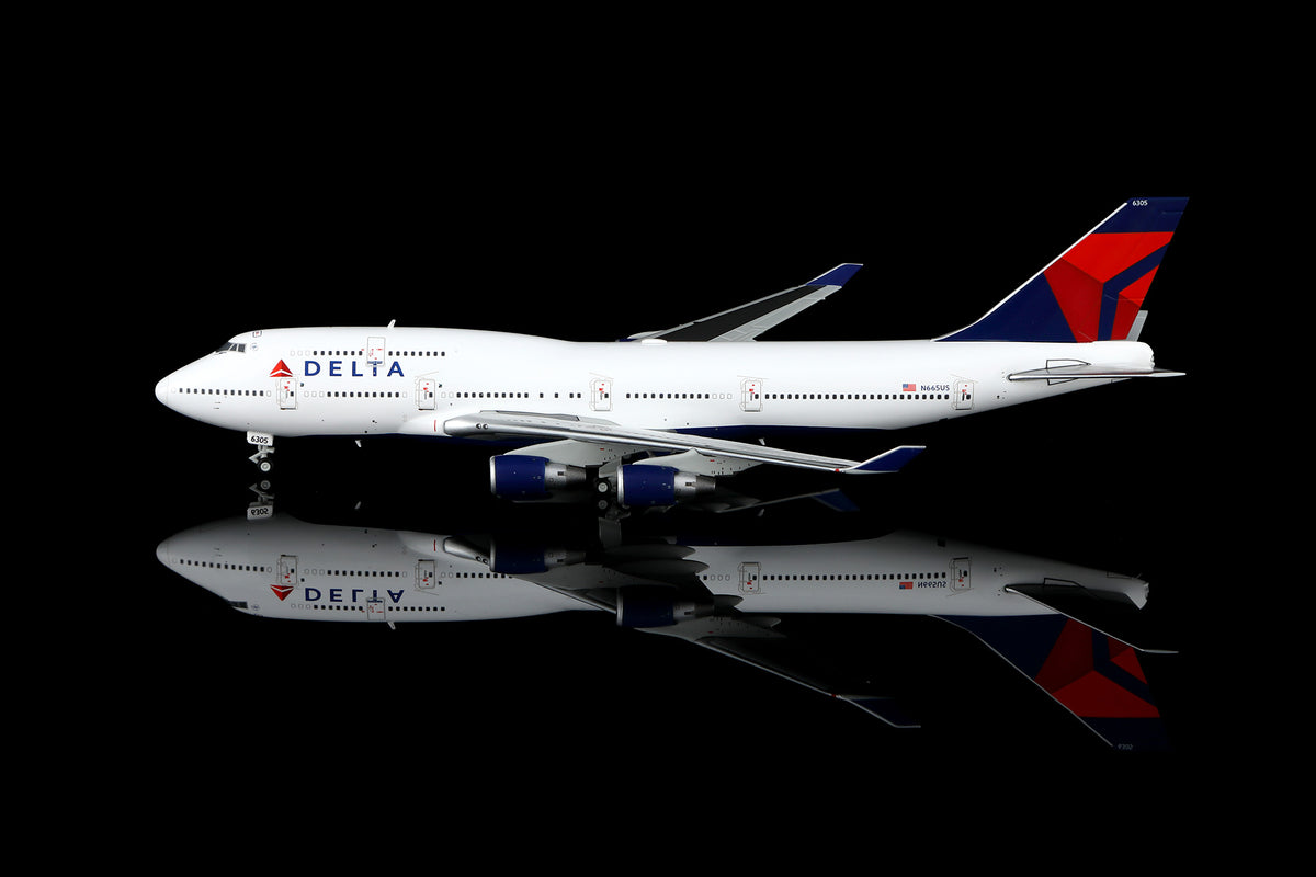 1/400 Delta Air Lines B747-400 N665US B616601F Flaps Down - image 1