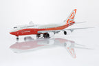 1/400 Boeing Company B747-8 Red "House livery" B631002F Flaps Down - image 6