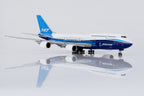 1/400 Boeing Company B747-8 Blue "House livery" B631003F Flaps Down - image 4