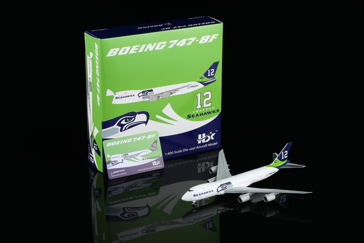1/400 Boeing Company B747-8FN841BA B631007C Interactive Series - image 1