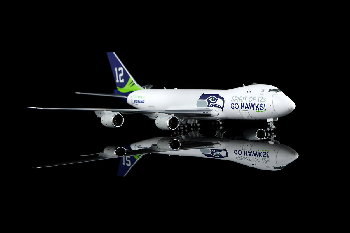 1/400 Boeing Company B747-8FN841BA B631007C Interactive Series - image 4