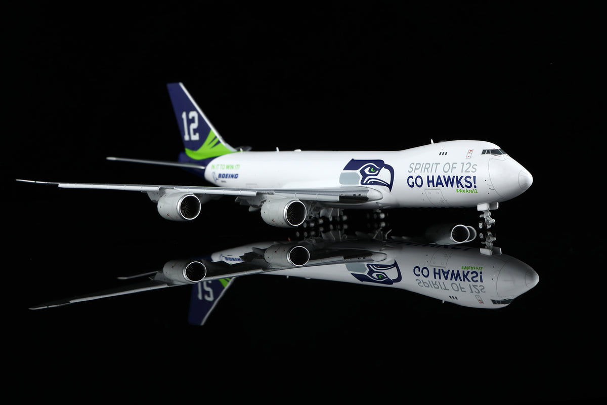 1/400 Boeing Company B747-8F N841BA B631007F Flaps Down - image 6