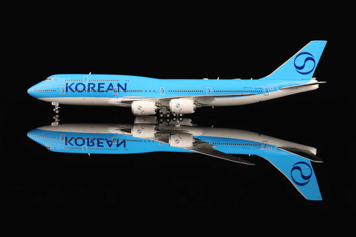 1/400 Korean Air Boeing B747-8 HL7638 "NEW Livery" B631202F Flaps Down - image 1