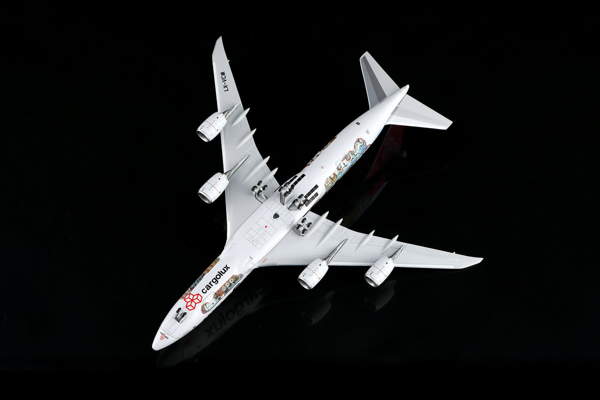1/400 Cargolux Boeing 747-8F LX-VCC B632001C Interactive Series - image 9