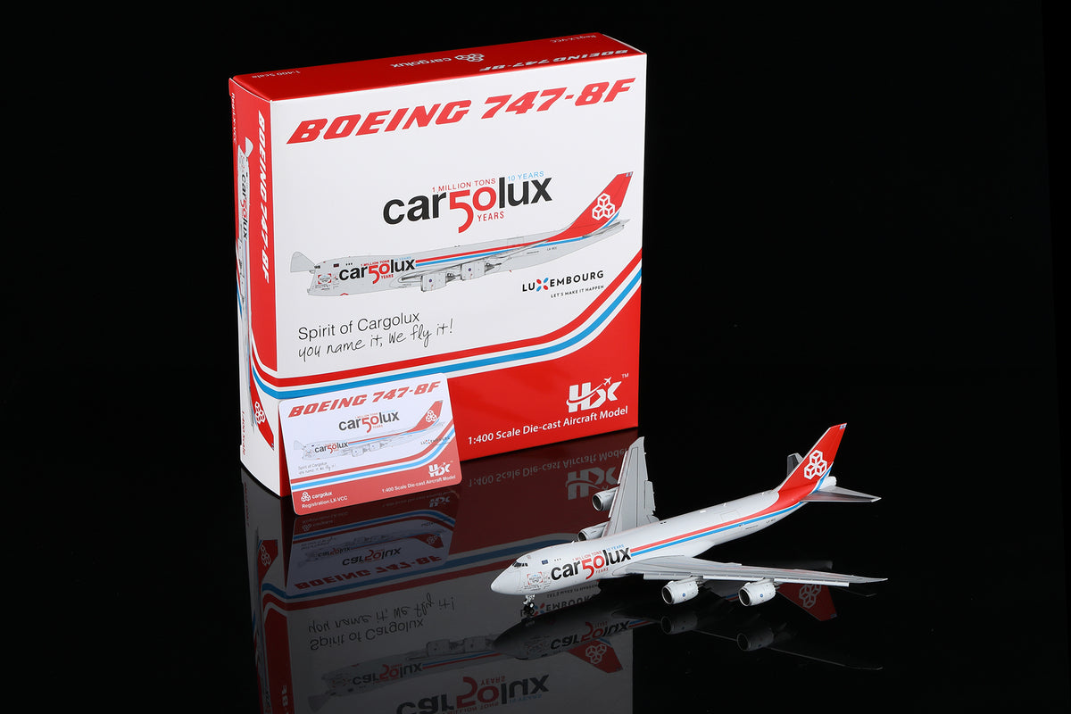 1/400 Cargolux Boeing 747-8F LX-VCC B632001F Flaps Down - image 1