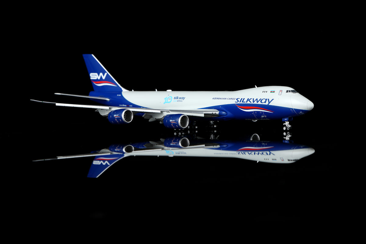1/400 Silk Way West Airlines B747-8F VQ-BVC B632502F Flaps Down - image 4
