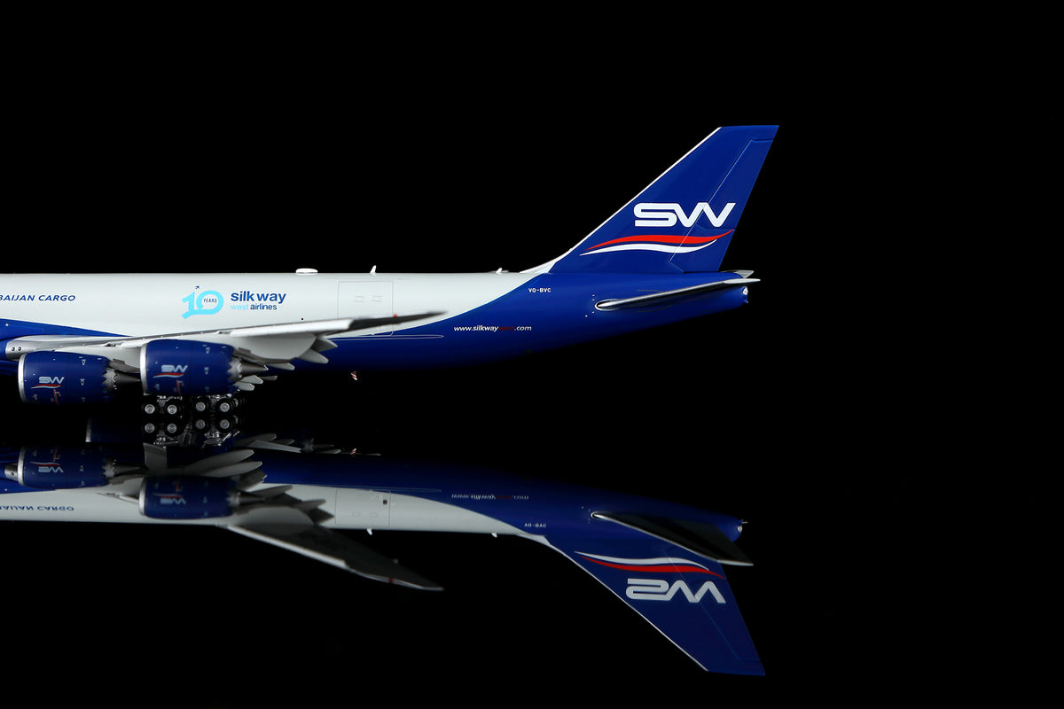 1/400 Silk Way West Airlines B747-8F VQ-BVC B632502F Flaps Down - image 6