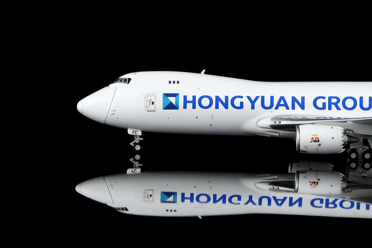 1/400 Hongyuan Group Boeing 747-8F OE-LFC B633001C Interactive Series - image 6