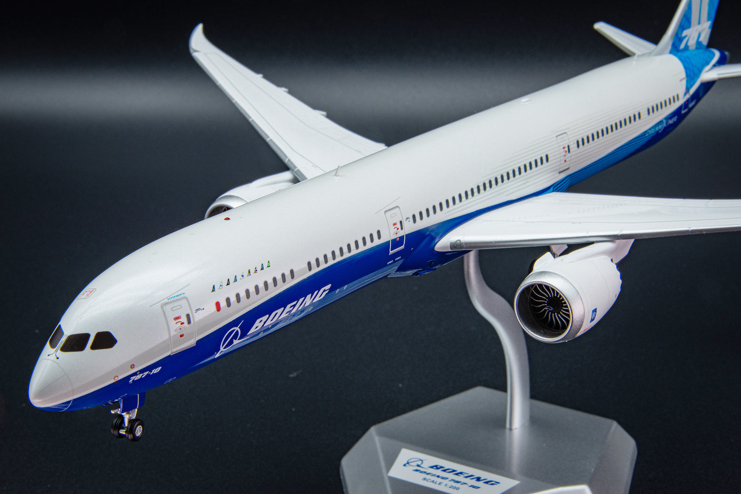 Boeing 787-10 Dreamliner Boeing House Color N528ZC diecast aircraft model
