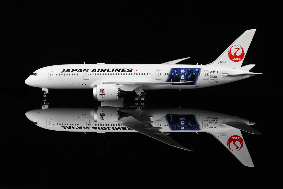 Japan Airlines B787-8 JA841J "Spirit of Victory" diecast aircraft model