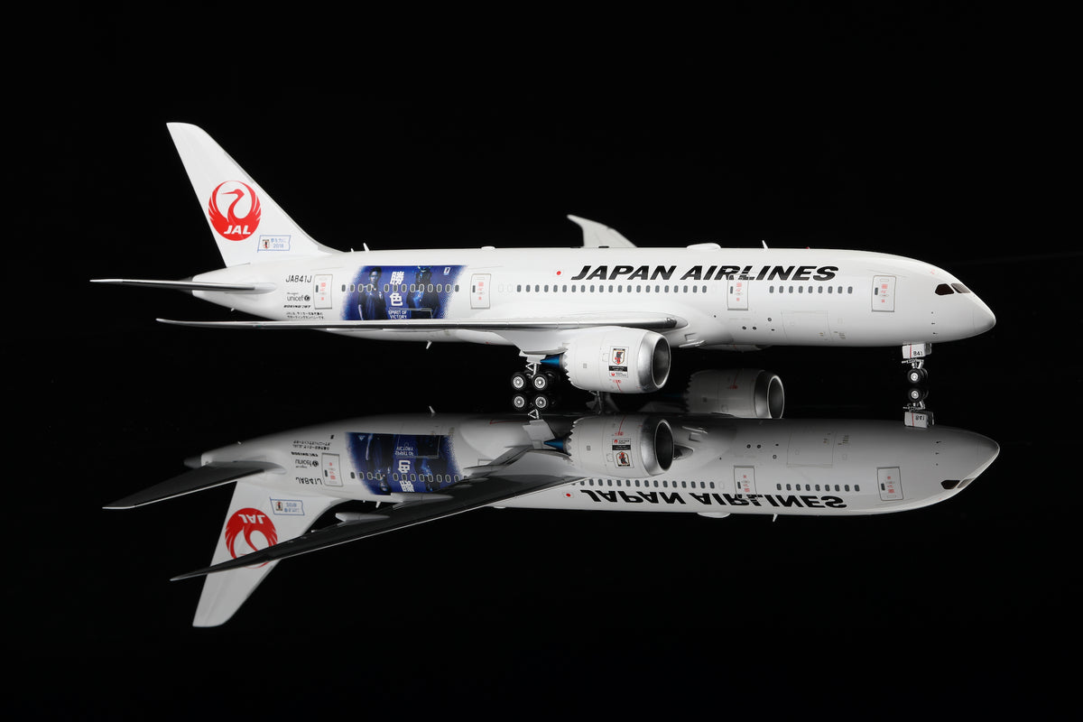 Japan Airlines B787-8 JA841J "Spirit of Victory" diecast aircraft model