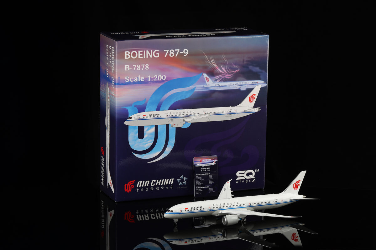 Air China B787-9 B-7878 diecast aircraft model