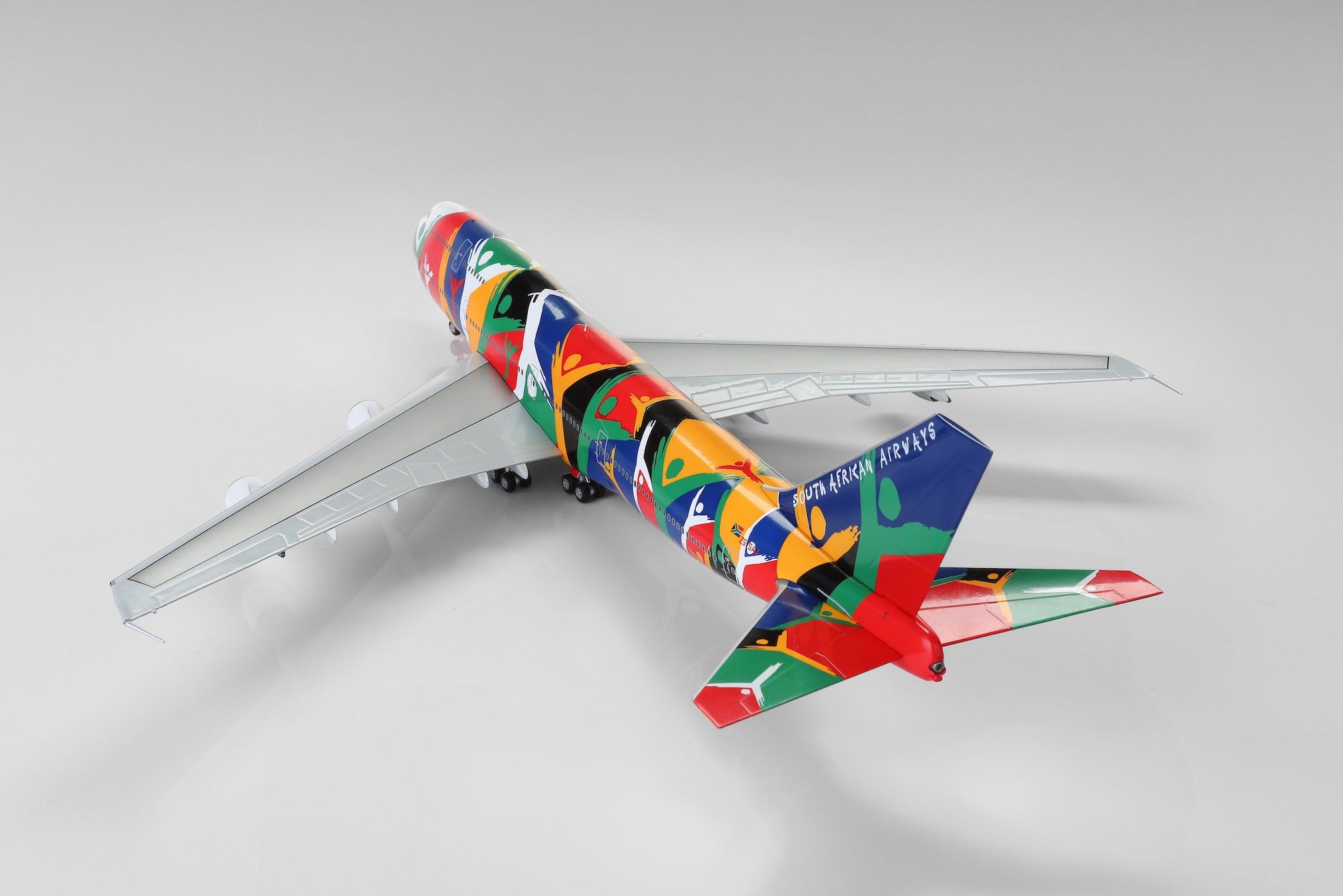 South African Airways B747-300 ZS-SAJ "Ndizani" diecast aircraft model