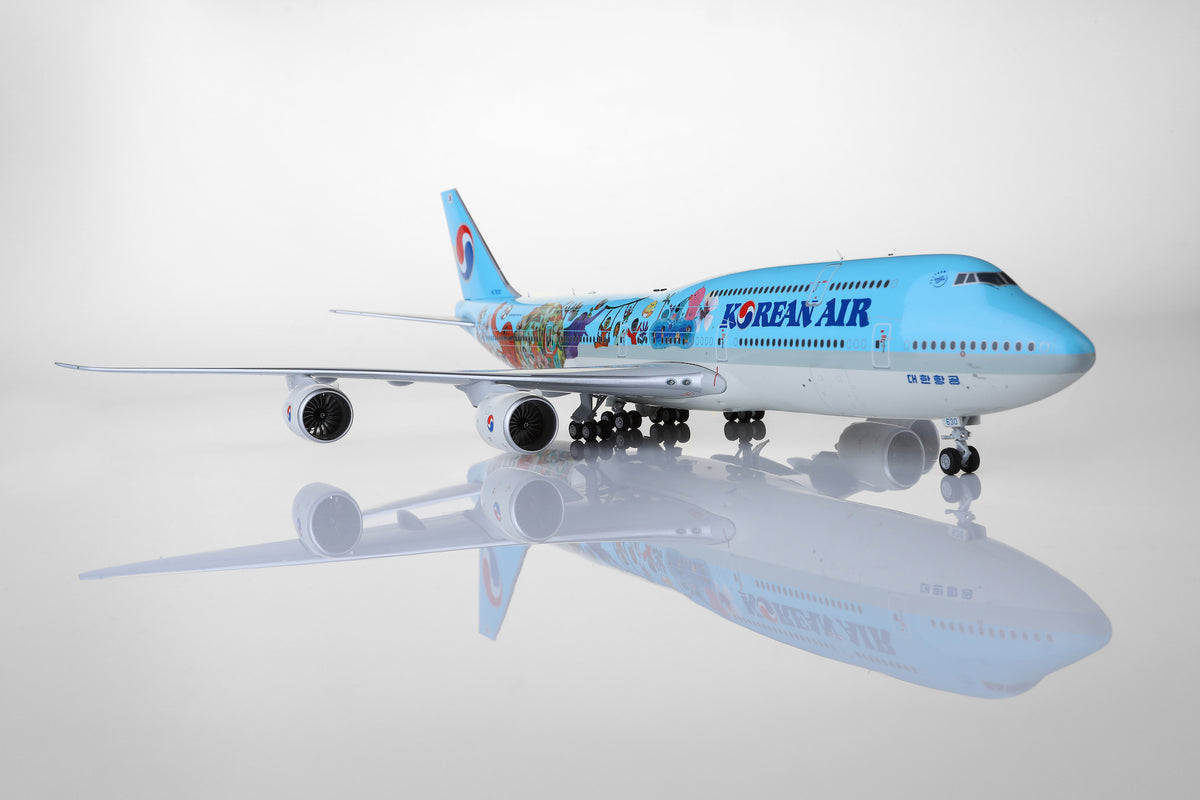 Korean Air B747-8 HL7630 "11th Children's Drawing Contest Livery" diecast aircraft model