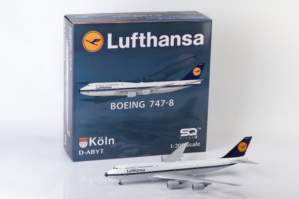 Lufthansa B747-8 D-ABYT diecast aircraft model