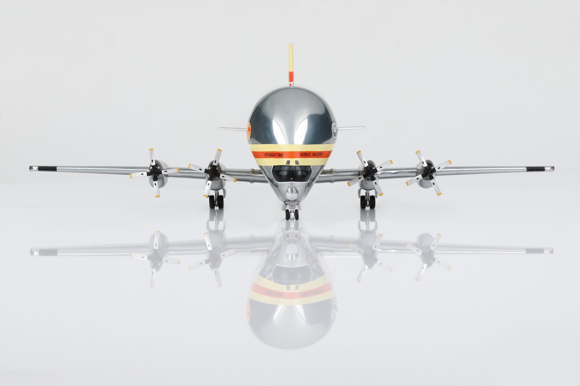 Boeing B377SGT Super Guppy Airbus Industrie Aeromaritime F-BTGV diecast aircraft model