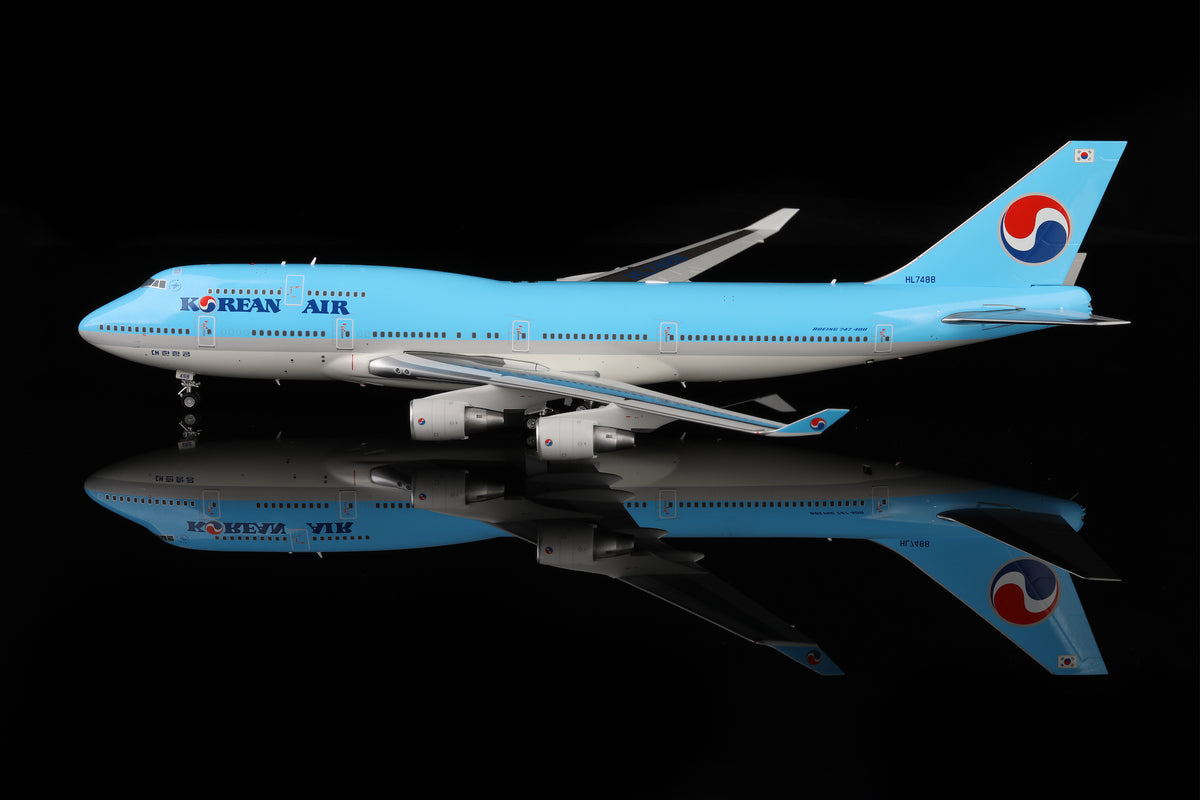 Korean Air B747-400 HL7488 diecast aircraft model