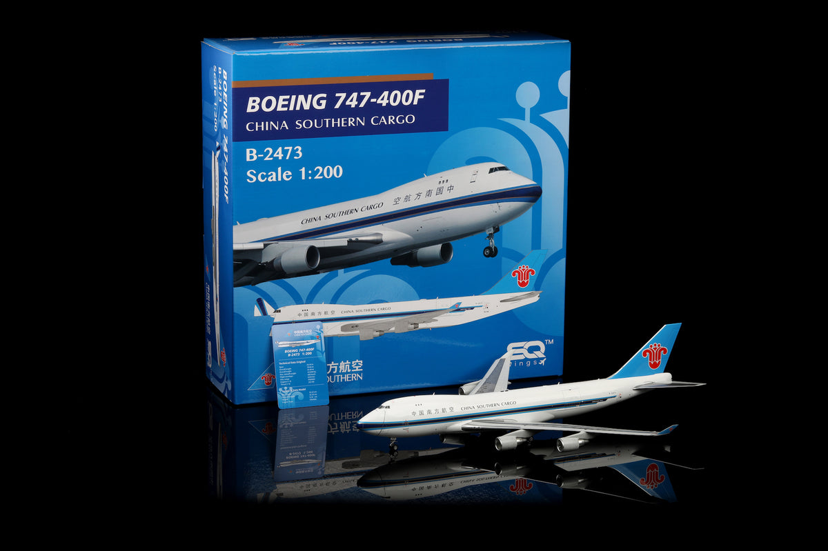 China Southern Airlines B747-400F B-2473 diecast aircraft model